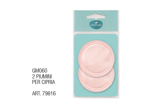 Vantage Piumini per Cipria 2 pezzi