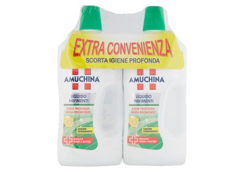 Amuchina liquido pavimenti al limone 2 x 1500ml