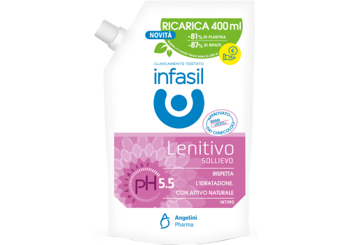 Infasil intimo lenitivo sollievo ph 5.5 detergente 400ml