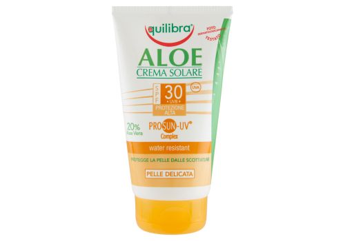Equilibra Aloe spf 30 protezione alta crema solare idratante e protettiva 150ml