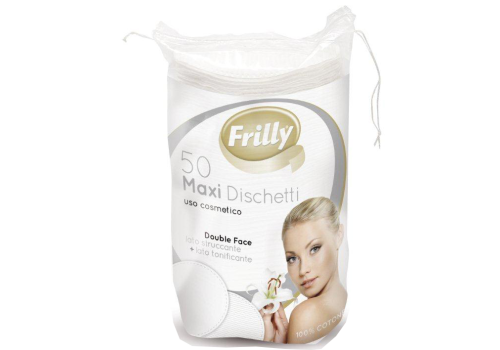 Frilly dischetti levatrucco in cotone maxi 50 pezzi