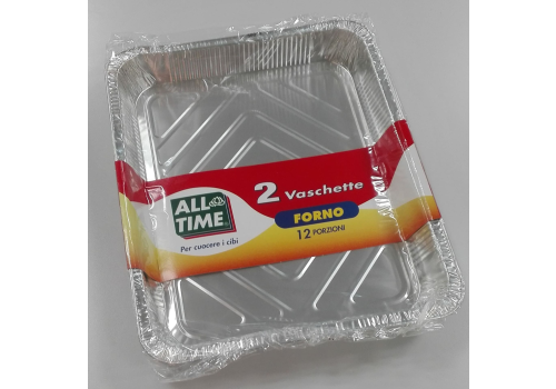 All Time vaschette da forno da 12 porzioni 2 pezzi
