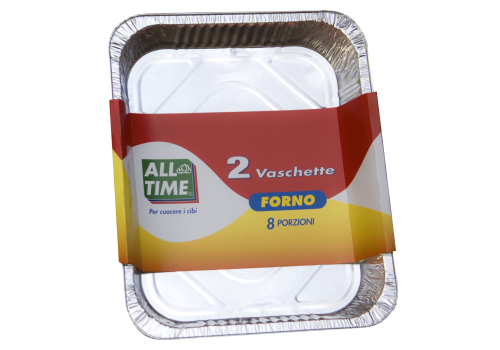 All Time vaschette da forno da 8 porzioni 2 pezzi