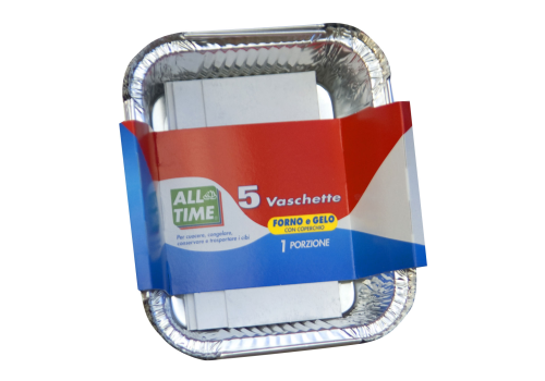 All Time vaschette forno e gelo con coperchio 5 pezzi