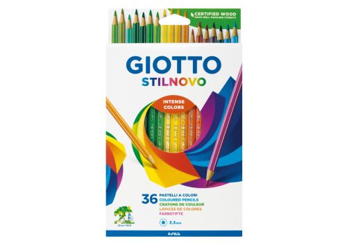 Giotto Stilnovo pastelli colorati 36 pezzi
