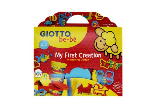 Giotto be-bè pasta modellabile con 6 formine gioco per bambini