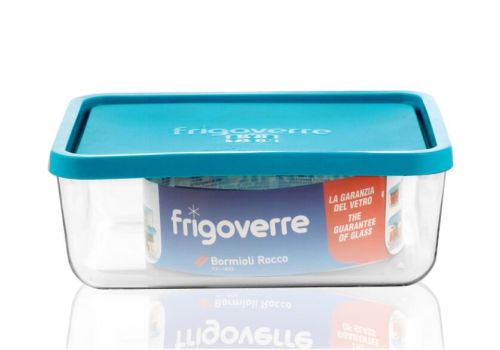 Bormioli Frigoverre Classic contenitore rettangolare in vetro con coperchio 26 x 21cm 1 pezzo