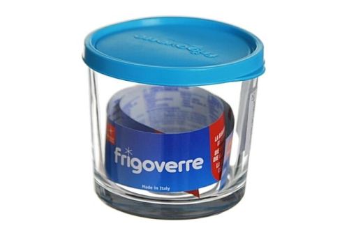 Bormioli Frigoverre Classic contenitore alto rotondo in vetro con coperchio Ø 12cm 1 pezzo