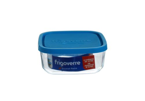 Bormioli Frigoverre Classic contenitore quadrato in vetro con coperchio 15 x 15cm 1 pezzo