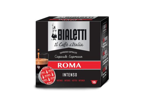 Bialetti Roma intensità 9 caffè in capsule 16 pezzi