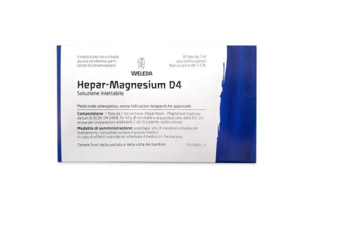 Hepar-Magnesium d4 8 fiale bevibili 1ml