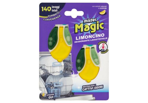 Mister Magic limoncino deodorante lavastoviglie 2 x 6ml