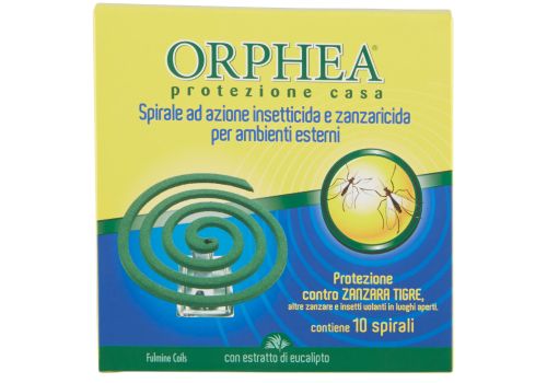 Orphea protezione casa spirale insetticida e zanzaricida per esterni 10 pezzi
