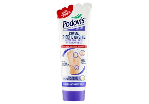 Podovis Idratazione crema piedi e unghie emolliente ultra idratante 100ml