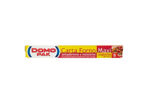 Domopak carta forno maxi antiaderente e resistente 36cm x 6 metri
