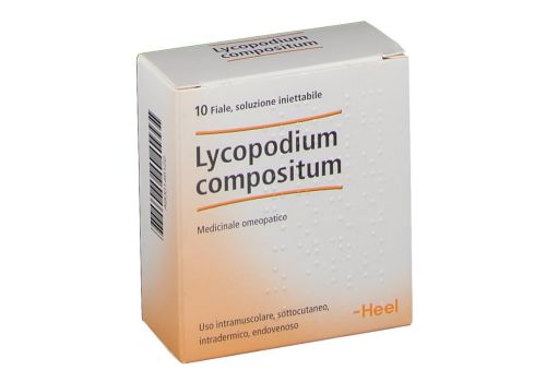 Lycopodium Compositum Heel medicinale omeopatico 10 fiale iniettabili da 2,2ml