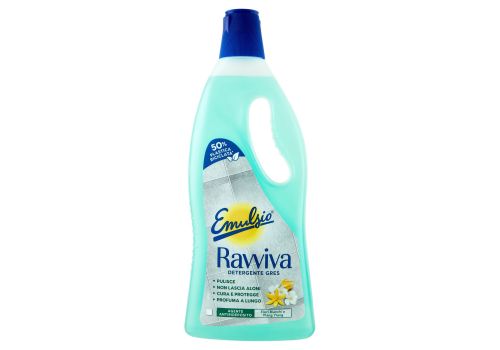 Emulsio Ravviva fiori bianchi e ylang ylang detergente per pavimenti in gres 750ml