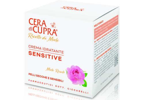 Cera di Cupra Ricette di Miele crema viso idratante sensitive per pelli secche e sensibili 50ml