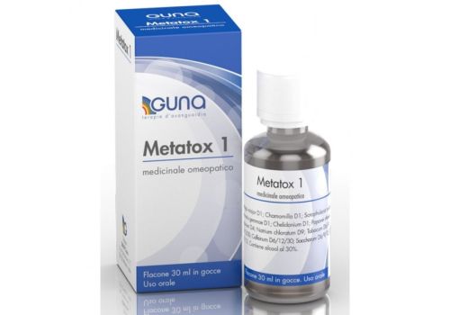 Metatox 1 rimedio omeopatico gocce orali 30ml