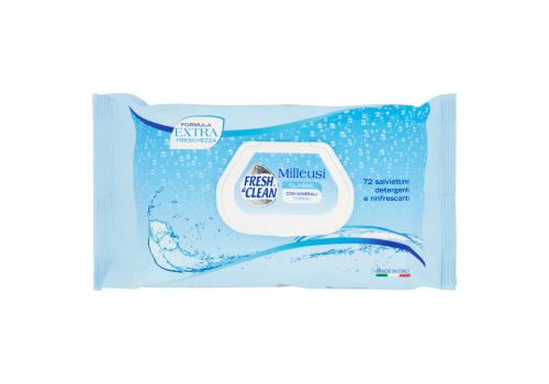 Fresh & Clean Milleusi Classic salviettine detergenti e rinfrescanti 72 pezzi