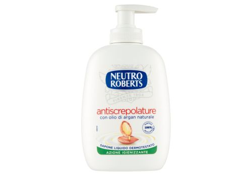 Neutro Roberts sapone liquido antiscrepolature con olio di argan naturale 200ml