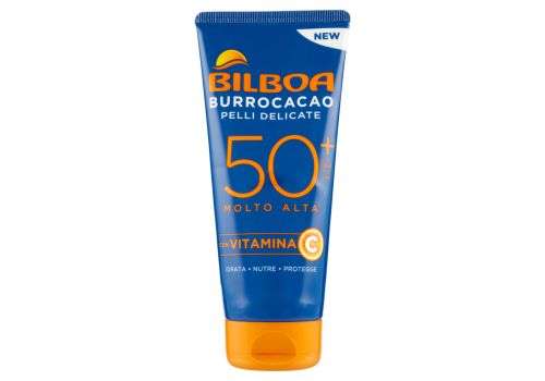 Bilboa Burrocacao spf 50+ molto alta solare per pelli delicate 180ml