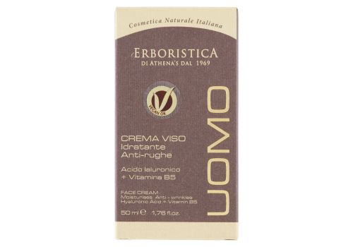 L'Erboristica Uomo crema viso idratante antirughe 50ml