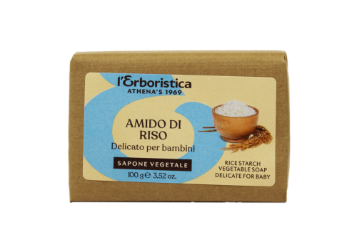 L''Erboristica amido di riso lenitivo sapone vegetale 100 grammi