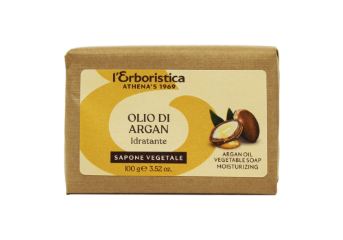 L''Erboristica olio di argan idratante sapone vegetale 100 grammi
