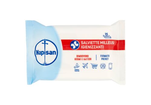 Napisan salviette milleusi igienizzanti 15 pezzi