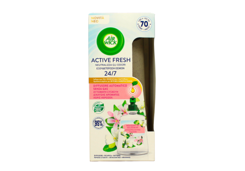 Air Wick bouquet di gelsomino diffusore elettrico automatico completo base + ricarica 228ml