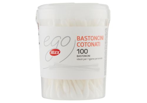 Selex bastoncini cotonati per l'igiene delle orecchie 100 pezzi