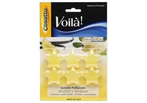 Cosatto zenzero e vaniglia gemme profumate per armadio 6 pezzi