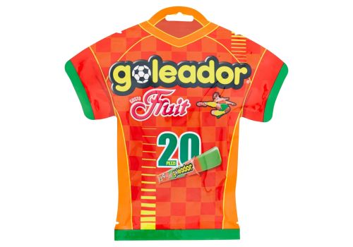 Goleador frutta confezione t-shirt caramelle gommose 150 grammi