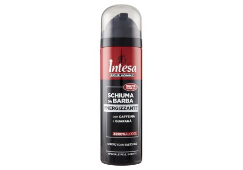 Intesa Pour Homme schiuma da barba energizzante con caffeina e guaranà 300ml