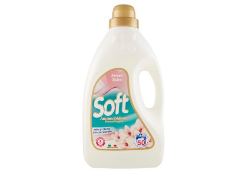 Soft sweet talco ammorbidente 50 lavaggi 2750 ml
