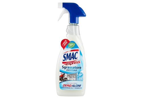Smac express sgrassatore universale multisuperficie, tecnologia zero aloni 650ml
