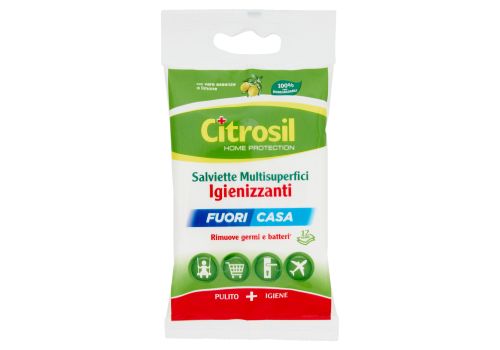 Citrosil Home Protection fuori casa salviette igienizzanti 12 pezzi