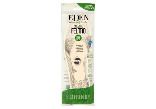 Eden Natural Comfort soletta feltro taglia 22/46 paio