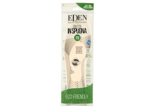 Eden Natural Comfort soletta in spugna taglia 22/46 paio