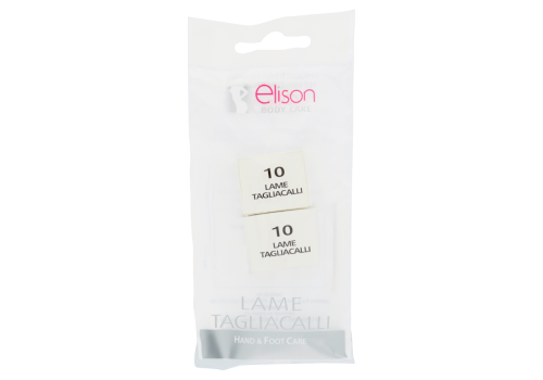 Elison Body Care Hand & Foot Care lame tagliacalli 2 x 10 pezzi