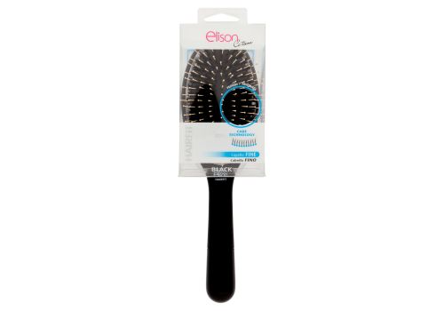 Elison Hairfit spazzola nera per capello fine