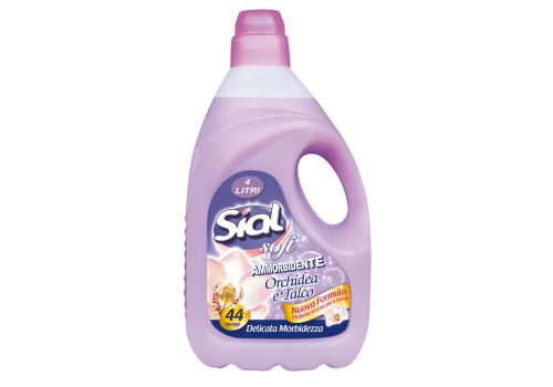 Sial soft orchidea & talco ammorbidente 55 lavaggi 4 litri