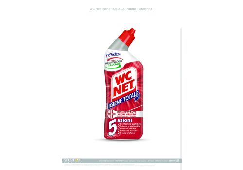 Wc Net igiene totale gel disinfettante igienizzante profumato 700ml