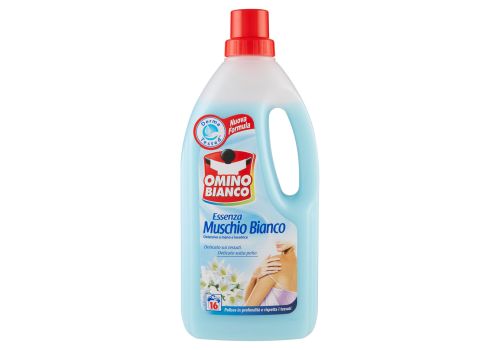 Omino Bianco essenza muschio bianco detersivo lavatrice liquido concentrato 35 lavaggi 1000ml