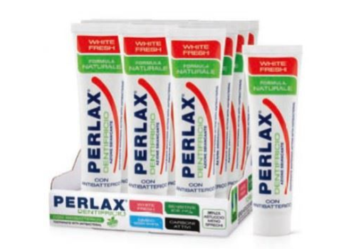 Perlax white fresh dentifricio sbiancante 100ml