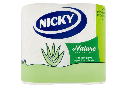 Nicky nature carta da cucina 2 rotoli