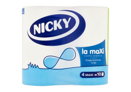 Nicky la maxi carta igienica 4 rotoli