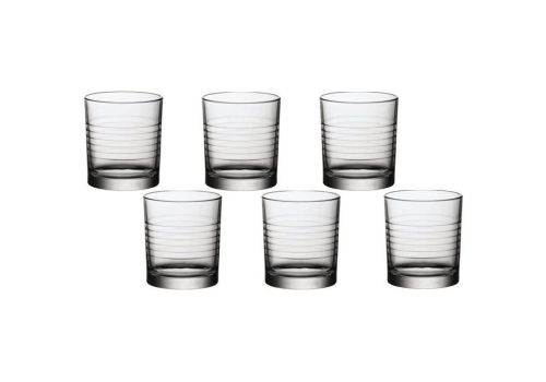 Bormioli Arena bicchieri trasparenti in vetro 24cl 6 pezzi