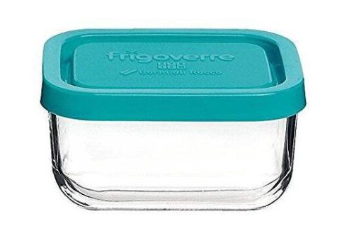 Bormioli Frigoverre Classic contenitore rettangolare in vetro con coperchio 10 x 7cm 1 pezzo